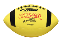 Sportime Super-Safe Youth Football, Size 7, Yellow and Black Item Number 009553