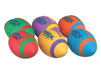 Image for Sportime Max Junior Footballs, Size 6, Assorted Colors, Set of 6 from School Specialty
