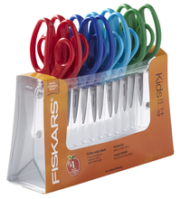 School Smart Paper Edger Scissor Set, Assorted Designs, Pack Of 6