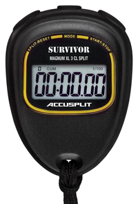 Accusplit S3CL Survivor III Stop Watch, Black, Item Number 025220