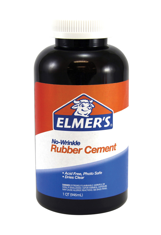 Non-Wrinkle Rubber Cement