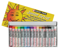 Sakura Cray-Pas Junior Artist Oil Pastels, Assorted Colors, Set of 16 Item Number 059190