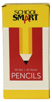 School Smart Hexagonal Pencils, No 2, Pack of 96, Item Number 083275