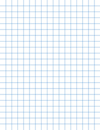 School Smart Graph Paper, 8-1/2 x 11 In, Item Number 085277