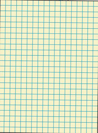 School Smart Graph Paper, 1/2 Inch Rule, 9 x 12 Inches, Manila, Pack of 500 085478