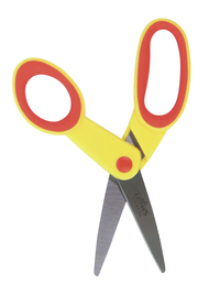 Emraw 5 Pointed Tip School Scissors Soft Comfort Grip Handles Small Sharp  Scissors Sharp Blades for Cutting Paper and Fabric Kitchen Shear (Pack of 6)