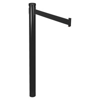 Image for Tatco Adjusta-Tape Crowd Control Stanchion Post, 40 in, Steel, Black, Pack of 2 from School Specialty