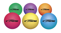 Image for Sportime Playground Rubber Balls, Assorted Colors, Set of 6 from School Specialty