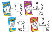 Trend Math Operations Flash Cards Pack, Set of 4, Item Number 1322108