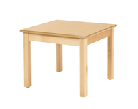 Childcraft Wood Table, Laminate Top, Square, 24 x 24 x 30 Inches, Item Number 1337182