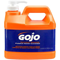 GOJO Hand Cleaner, 0.5 gal, Natural, Orange Citrus Scent, Case of 4, Item Number 1389051