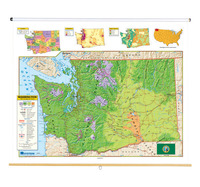 Nystrom Washington State Map, Item Number 1398278