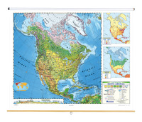 Nystrom Land Cover North America Map, Item Number 1398302