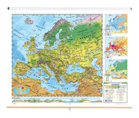 Nystrom Land Cover Europe Map, Item Number 1398304