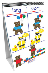 NewPath Learning Positions Opposites Flipchart , 12 L x 18 W in, Item Number 1399628