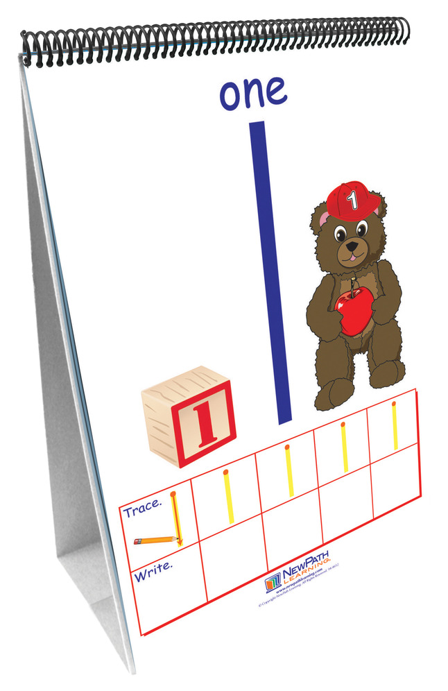 NewPath Learning Numbers 1 to 10 Flip Charts
