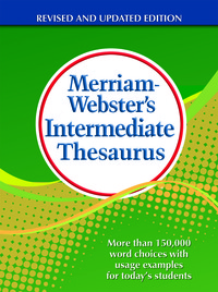 Merriam-Webster Intermediate Thesaurus Book, Grade 5 to 8, Item Number 1401086