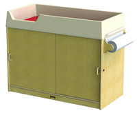 Jonti-Craft Paper Roll Dispenser Kit, 20 x 4-1/2 x 5 Inches, Item Number 1467762