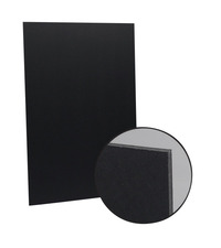 School Smart Foam Boards, 32 x 40 Inches, Black, Pack of 10 1494874