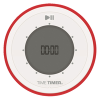 Time Timer TWIST, Red/Gray, Item Number 1590211