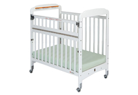 Foundations Serenity SafeReach Clearview Crib, 39-1/4 x 26-1/4 x 40 Inches, White, Item Number 1595266