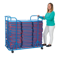 Angeles Universal Rest Mat Cart, 52 x 26 x 54 Inches, Item Number 1599805