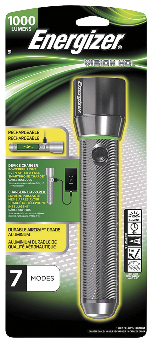 HD Vision Flashlight Rechargeable Energizer