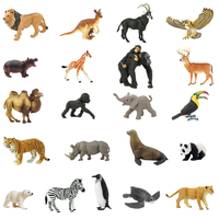 Childcraft Hand-Painted Zoo Animals, Assorted Types, Set of 21 204924