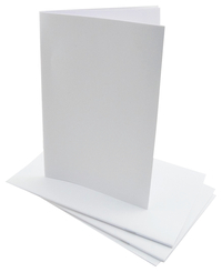 School Smart Blank Books, 8-1/2 x 11 Inches, White, 12 Sheets Each, Totaling 24 Pages per Book, Pack of 6 2088948