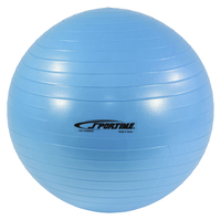 Sportime Anti Burst Exercise Ball, 17-1/2 Inches, Blue 2089043