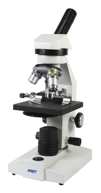 Frey Scientific 131-RLED-MS Monocular Cordless LED Student Microscope 4x, 10x, and 40xR Objectives, Item Number 2090783