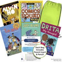 Achieve It! Take Home Bag Favorite Fiction Book Collection, Grade 4, Set of 9 2097400