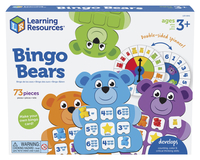 Learning Resources Bingo Bears, Grade PreK, Item Number 2098432