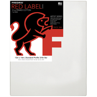Fredrix Red Label Artist Canvas, Standard Profile, 12 x 16 Inches, Each, Item Number 2103486