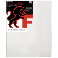 Fredrix Red Label Artist Canvas, Standard Profile, 8 x 10 Inches, Item Number 2103487