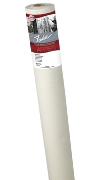 Fredrix Artist Series Primed Cotton Canvas Roll, Yankee 122 Style, 73 Inches x 6 Yards, Item Number 2105196