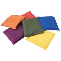 Nylon Beanbags, 5 Inches, Set of 6 Item Number 2120322