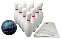 Weighted Bowling Set and 5 Pound Ball 2120358