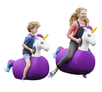 Inflatable Hop & Go, Unicorn, Set of 2 2120884