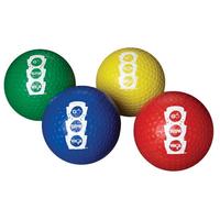 CATCH Go Slow Whoa Dimpled Cover Playground Balls, 7 Inches, Set of 4 2121429