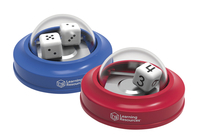 Learning Resources Dice Poppers, 3-3/8 x 3-3/8 x 2 Inches, Set of 2 2122026