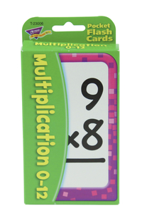 Image for Trend Enterprises Multiplication Flash Cards, Set of 55 from School Specialty