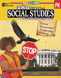 Shell Education 180 Days of Social Studies for Prekindergarten 2132347