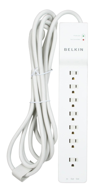 Belkin 7 Outlet Home/Office Surge Protector Extended Cord 2134632