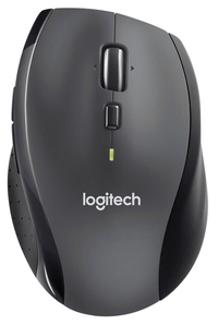 Logitech M705 Marathon Wireless Mouse, Ergonomic, Charcoal 2135236