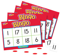 Trend Numbers 0 to 20 Bingo Game 241526
