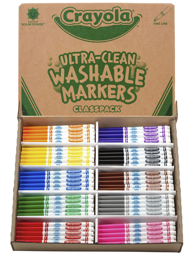 10 Pack of Crayola Skinny Markers - The Art Spark: A Creative Classroom