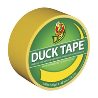 Duck Tape Colored Duct Tape, 1-7/8 Inches x 20 Yards, Yellow 404007
