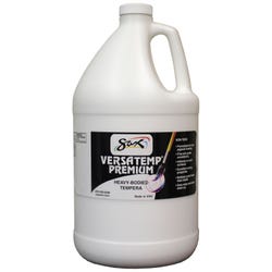 Image for Sax Versatemp Premium Heavy-Bodied Tempera Paint, 1 Gallon, White from School Specialty