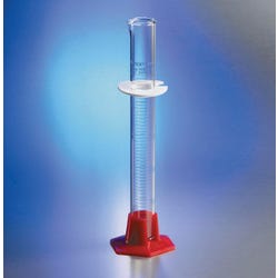 Image for Pyrex Vista Plastic Base Graduated Cylinders - 25 mL - Pack of 12 from School Specialty